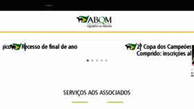 What Abqm.com.br website looked like in 2017 (6 years ago)