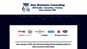 What Alanbleiweiss.com website looked like in 2017 (6 years ago)