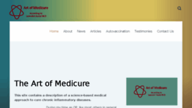What Artofmedicure.eu website looked like in 2018 (6 years ago)