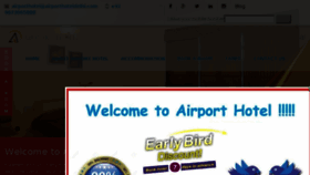 What Airporthoteldelhi.com website looked like in 2018 (6 years ago)