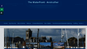 What Anstruther-waterfront.co.uk website looked like in 2018 (6 years ago)