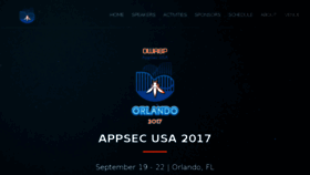 What Appsecusa.org website looked like in 2018 (6 years ago)