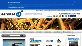 What Ashotel.es website looked like in 2018 (6 years ago)