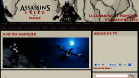 What Assassinscreedfrance.fr website looked like in 2011 (13 years ago)