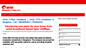 What Airtelvfiberonline.blogspot.com website looked like in 2018 (6 years ago)