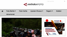What Antarafoto.com website looked like in 2018 (6 years ago)