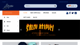 What Atipicishop.com website looked like in 2018 (6 years ago)