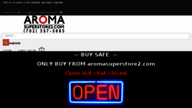 What Aromasuperstore2.com website looked like in 2018 (6 years ago)