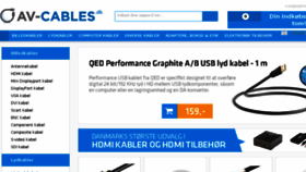 What Av-cables.dk website looked like in 2018 (6 years ago)