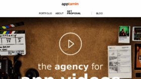 What Apptamin.com website looked like in 2018 (6 years ago)