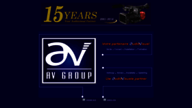 What Avgroup.be website looked like in 2018 (6 years ago)