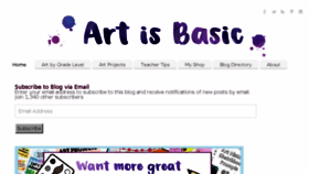 What Artisbasic.com website looked like in 2018 (6 years ago)