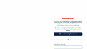 What App.townsq.io website looked like in 2018 (8 years ago)