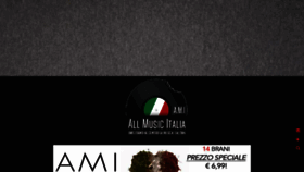 What Allmusicitalia.it website looked like in 2018 (6 years ago)