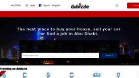 What Abudhabi.dubizzle.com website looked like in 2018 (6 years ago)