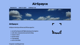 What Airspayce.com website looked like in 2018 (6 years ago)