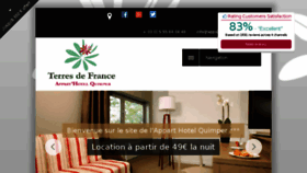What Apparthotel-quimper.com website looked like in 2018 (6 years ago)