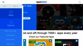 What Androidzoom.com website looked like in 2018 (6 years ago)