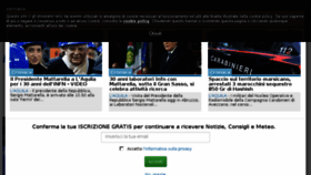 What Abruzzo24ore.tv website looked like in 2018 (6 years ago)