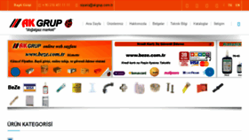 What Ak-grup.com website looked like in 2018 (6 years ago)