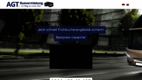 What Agtbusvermietung.de website looked like in 2018 (6 years ago)
