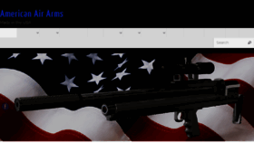 What Americanairarms.com website looked like in 2018 (6 years ago)