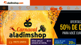 What Aladimshop.com.br website looked like in 2018 (6 years ago)