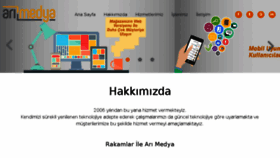 What Arimedya.org website looked like in 2018 (6 years ago)