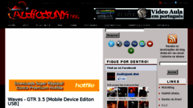 What Audiojunk.net website looked like in 2011 (13 years ago)