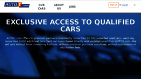 What Auto1.com website looked like in 2018 (6 years ago)