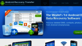 What Android-recovery-transfer.com website looked like in 2018 (6 years ago)
