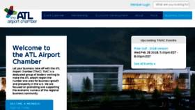 What Airportchamber.com website looked like in 2018 (6 years ago)