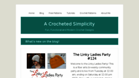 What Acrochetedsimplicity.com website looked like in 2018 (6 years ago)