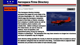 What Aerospace.regionaldirectory.us website looked like in 2018 (6 years ago)