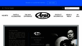 What Araiamericas.com website looked like in 2018 (6 years ago)