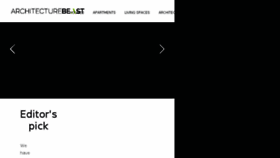 What Architecturebeast.com website looked like in 2018 (6 years ago)
