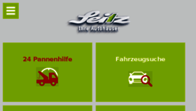 What Autohaus-seitz.de website looked like in 2018 (6 years ago)