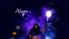 What Alyss.cz website looked like in 2018 (6 years ago)