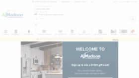 What Ajmadison.com website looked like in 2018 (6 years ago)