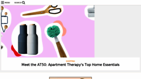 What Apartmenttherapy.com website looked like in 2018 (6 years ago)