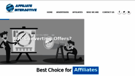 What Affinteractive.com website looked like in 2018 (6 years ago)