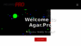 What Agar.pro website looked like in 2018 (6 years ago)