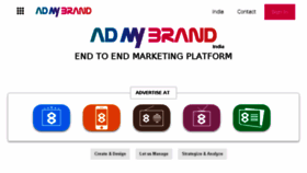 What Admybrand.com website looked like in 2018 (6 years ago)