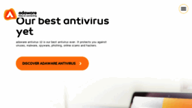 What Adaware.com website looked like in 2018 (6 years ago)