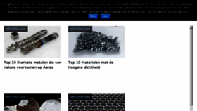What Alletop10lijstjes.nl website looked like in 2018 (8 years ago)
