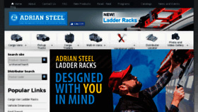 What Adriansteel.com website looked like in 2018 (6 years ago)