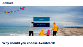 What Avantcard.ie website looked like in 2018 (6 years ago)