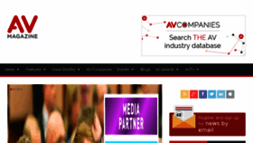 What Avinteractive.com website looked like in 2018 (6 years ago)