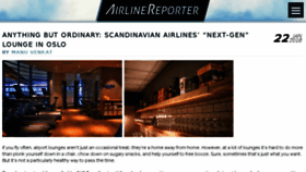 What Airlinereporter.com website looked like in 2018 (6 years ago)