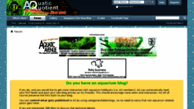 What Aquaticquotient.com website looked like in 2018 (6 years ago)